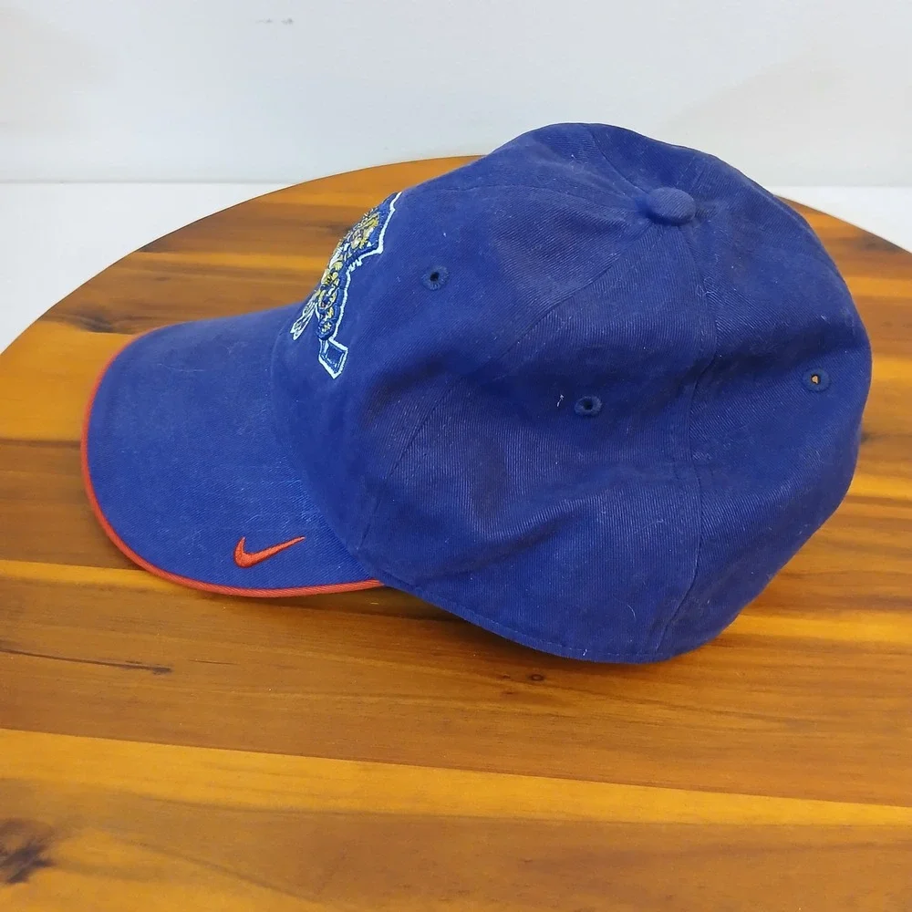 Vintage Florida Panthers Hat‎ Cap Blue Strapback Mens Nike Team Y2K Dad NHL